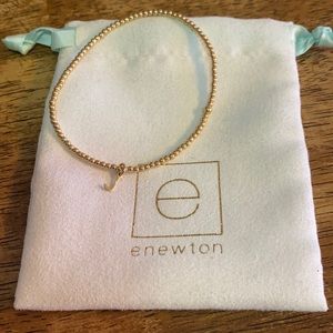 NWOT E Newton “J” charm Bracelet